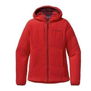 Patagonia Women's Nano Air Hoody Quilted Full Zip Jacket Red Size Medium
